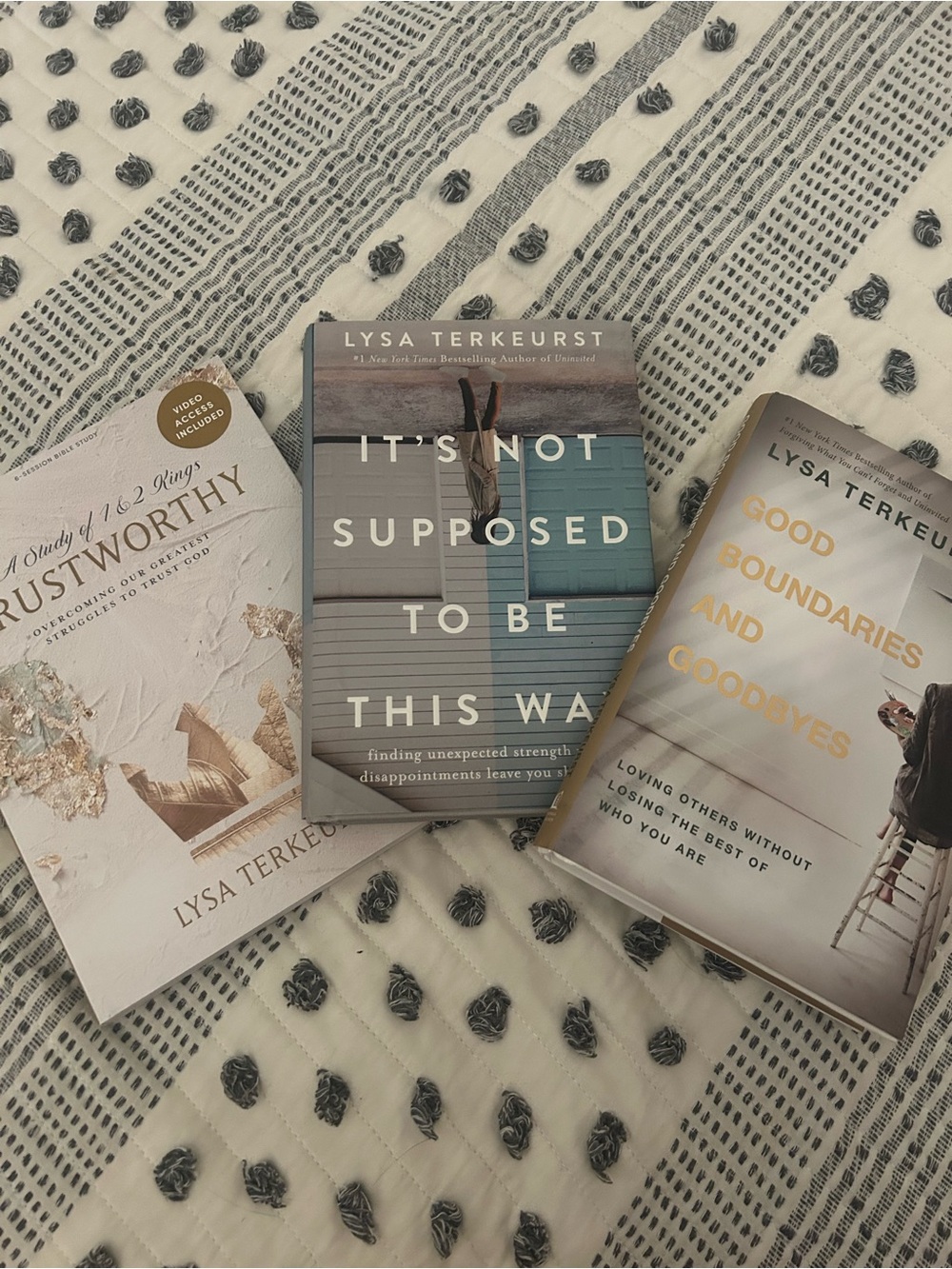 Lysa TerKeurst Paperback Book Bundle - Neutral Covers